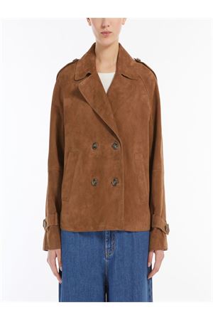 Giacca doppiopetto OBLATO  in suede 2515441051600002 MAX MARA WEEKEND | Giacca | 2515441051600002